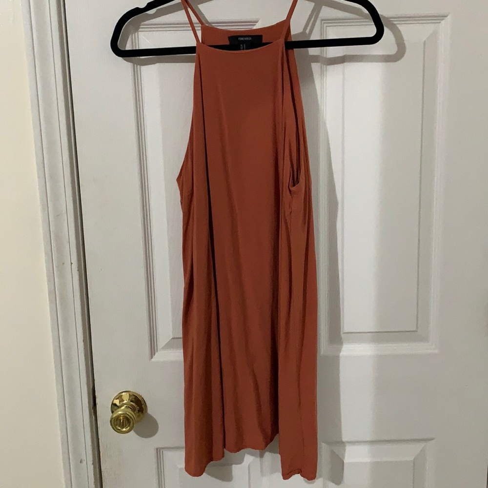 Orange dress